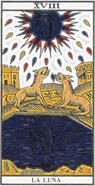 La carta della Luna