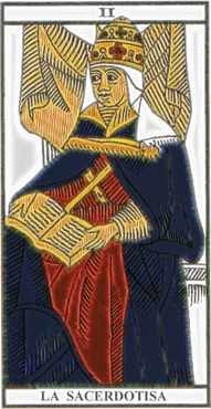 La carta della Sacerdotessa