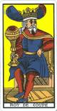 Rey de copas del tarot