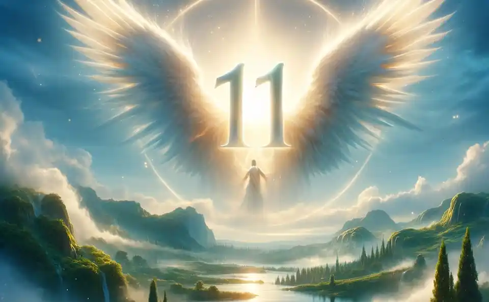 Significato spirituale del numero angelico 11 con simboli divini